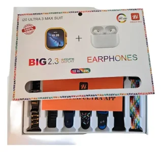 Smartwatch I20 + Audífonos + 7 Correas - Imagen 2