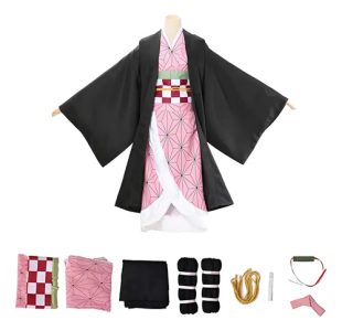 Disfraz De Nezuko Kamado Demon Slayer Cosplay - Imagen 3