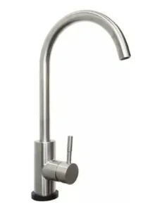 Llave Monomando Lavaplatos Acero Inoxidable