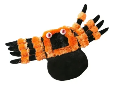 Disfraz De Perro Tarantula Naranja Negra Halloween - Imagen 10