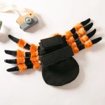 Disfraz De Perro Tarantula Naranja Negra Halloween - Imagen 8