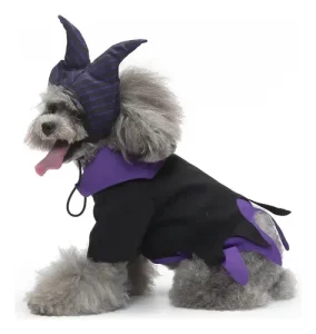 Disfraz Premium De Maléfica / Bruja Oscura Para Perro - Imagen 7