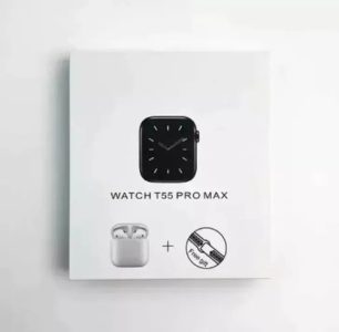 Smart Watch T55 Pro Max + Audífonos 2 correas - Imagen 2