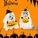 Disfraz Perro Fantasma Raza Mediana Pequeña Halloween - Imagen 8
