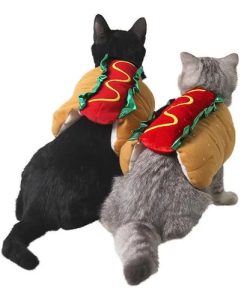 Disfraz Perro Halloween Hotdog Cosplay Gato - Imagen 3