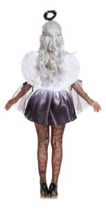 Disfraz Mujer Angel Blanco Halloween - Imagen 4