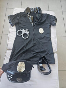 Atrevido Disfraz De Sexy Mujer Policia Accesorios Incluidos