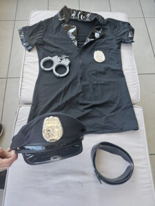 Atrevido Disfraz De Sexy Mujer Policia Accesorios Incluidos