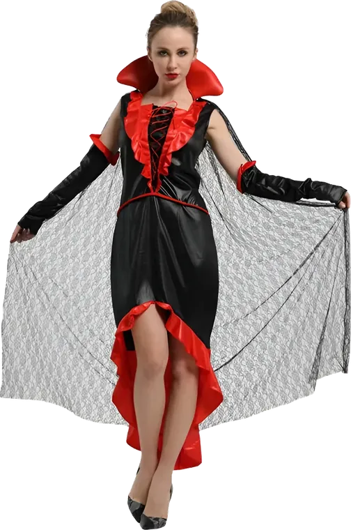Disfraz de mujer vampira Morticia