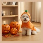 Capa Polar Halloween Para Perro - Fantasma, Calabaza O Murciélago - Imagen 2