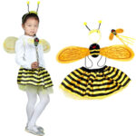 Disfraz Corporal De Abejita Unisex Para Niños Y Niñas Ideal Para