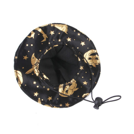 Disfraz De Brujo Mago Para Perro Capa Y Gorro