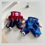 Disfraz De Futbolista Para Perro Halloween Camiseta Roja - Imagen 4