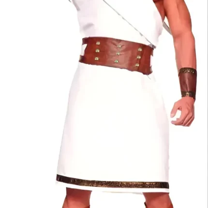 Disfraz De Gladiador Romano Para Hombres Halloween, Soldado Romano