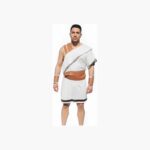 Disfraz De Gladiador Romano Para Hombres Halloween, Soldado Romano