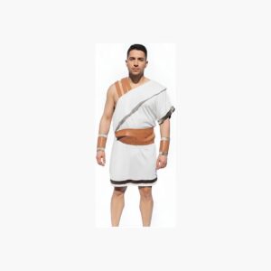 Disfraz De Gladiador Romano Para Hombres Halloween, Soldado Romano