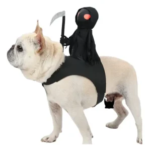 Disfraz De Jinete De La Muerte Para Perro Halloween