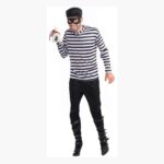 Disfraz De Ladrón Para Hombre Halloween Con Antifaz