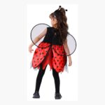 Disfraz De Mariquita Para Niña Halloween Con Alas - Imagen 2