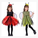 Disfraz De Mariquita Para Niña Halloween Con Alas - Imagen 3