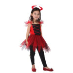 Disfraz De Niña Diablita Halloween