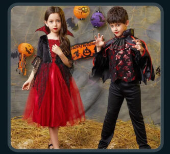 Disfraz De Niño Vampiro Halloween Dracula 100cm A 140cm