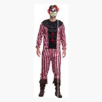 Disfraz De Payaso Diabólico Para Hombre Halloween