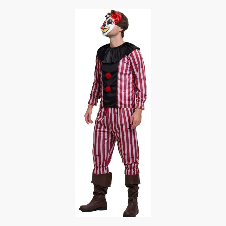 Disfraz de payaso diabolico para hombre halloween 02