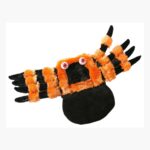 Disfraz De Perro Tarantula Naranja Negra Halloween