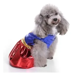 Disfraz De Perro Wonder Dog Super Mujer Maravilla Halloween