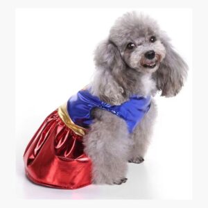 Disfraz De Perro Wonder Dog Super Mujer Maravilla Halloween
