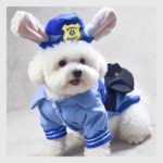 Disfraz De Policía Para Perro Con Gorro - Imagen 2