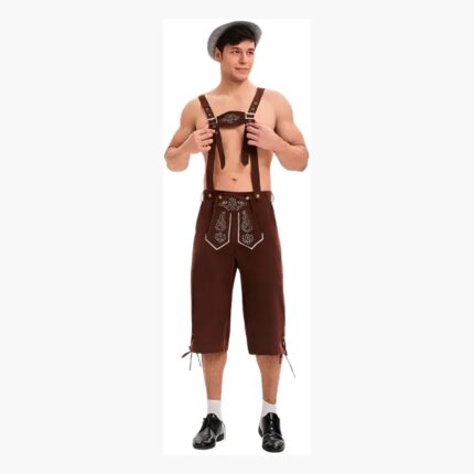 Disfraz hombre bavaro aleman oktoberfest tipo lenador pantal portada