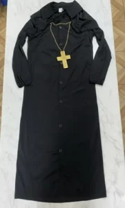 Disfraz Hombre De Sacerdote Sonata Disfraz Cura Halloween Incluye
