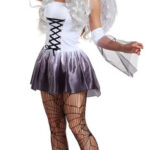 Disfraz Mujer Angel Blanco Halloween