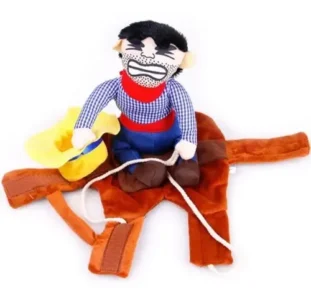 Disfraz Para Perro O Gato Jinete Vaquero Halloween