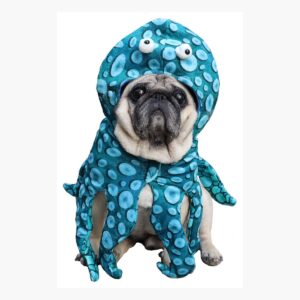 Disfraz Para Perro Pulpo Calamar Halloween