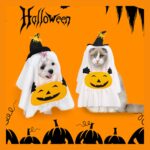 Disfraz Perro Fantasma Raza Mediana Grande Halloween