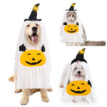 Disfraz Perro Fantasma Raza Mediana Grande Halloween