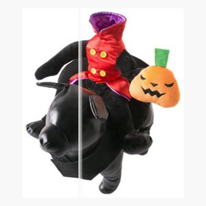 Disfraz Perro Halloween Jinete S/cabeza Cosplay