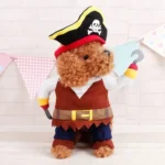 Disfraz Pirata Perro Raza Mediana Grande Halloween Tallas