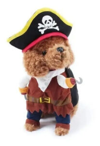 Disfraz Pirata Perro Raza Mediana Grande Halloween Tallas