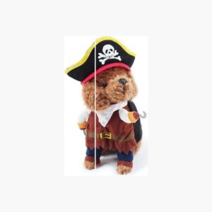 Disfraz Pirata Perro Raza Mediana Grande Halloween Tallas