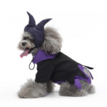 Disfraz Premium De Maléfica / Bruja Oscura Para Perro