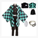 Disfraz De Tanjiro Kamado Demon Slayer Cosplay