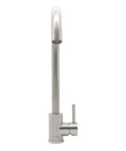 Llave Monomando Lavaplatos Acero Inoxidable