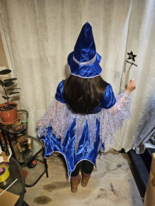 Vestido Elasticado Brujita Disfraz De Halloween Estilo Medieval Más